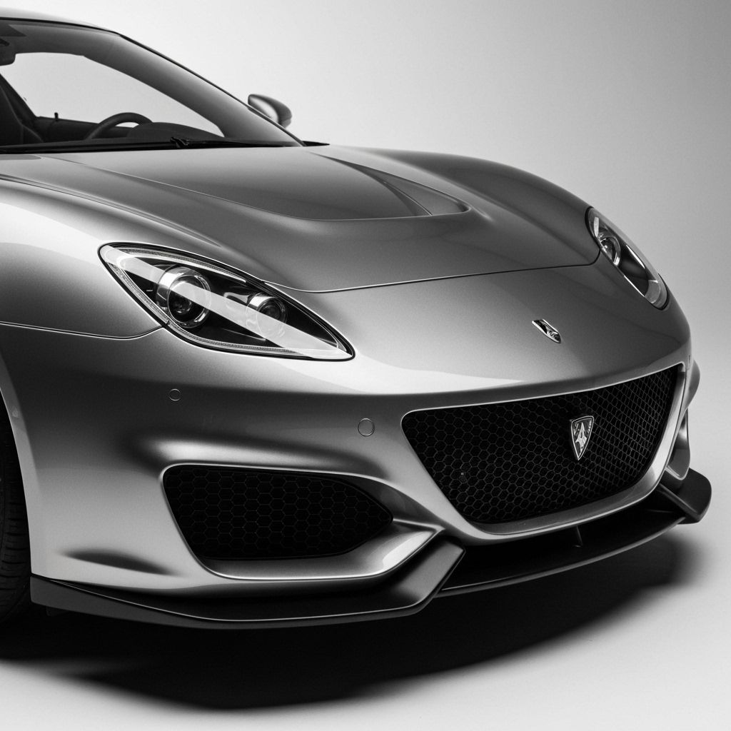 Luxury supercar receiving premium ceramic coating and paint protection at WRP Dubai detailing studio